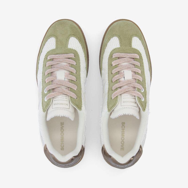 SHEFFIELD JOGGER W - ZOE/SDE/G.METAL - OFF WHITE/GREEN/BRONZE